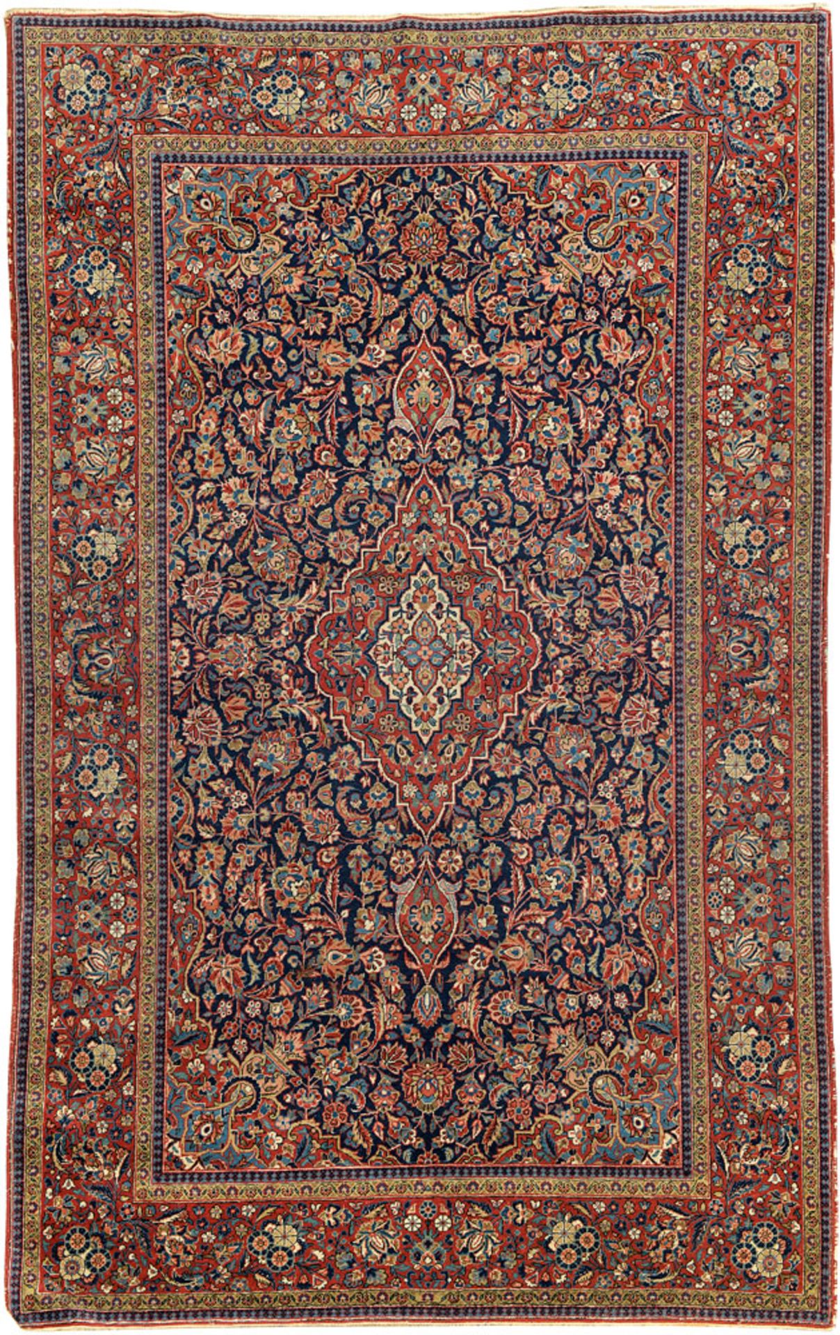 Keschan  ca. 205 x 129 cm.