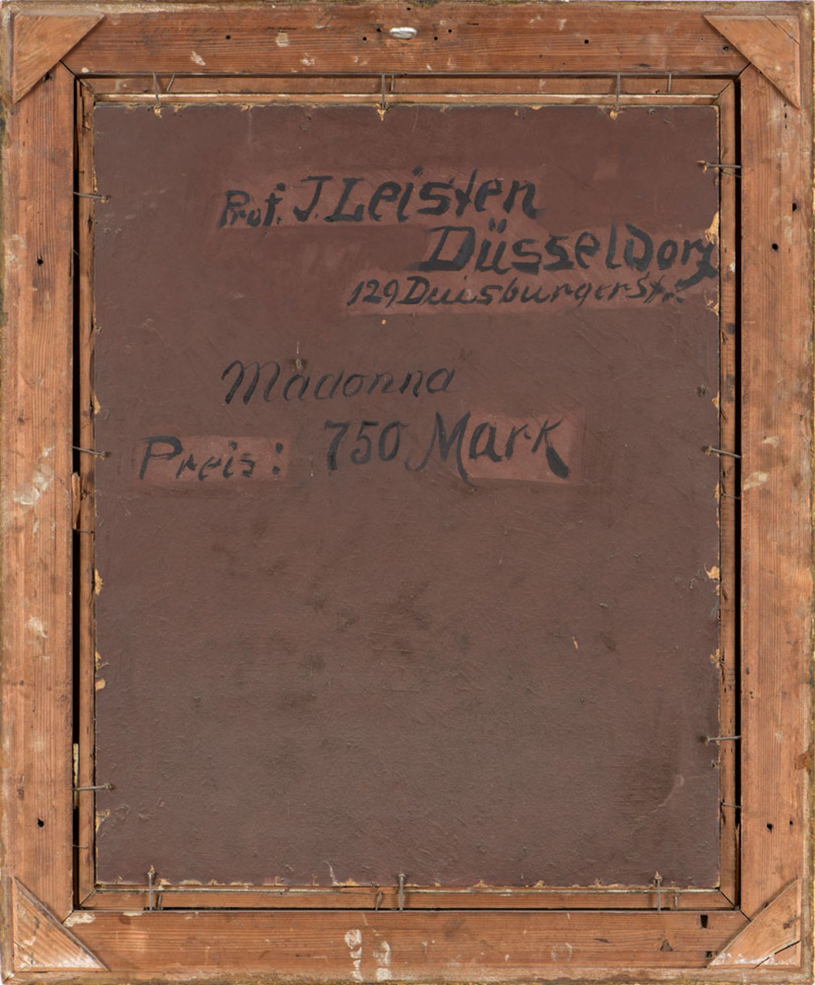 Leisten, Jacobus 1844 Düsseldorf - 1918 Düsseldorf - Image 4 of 4