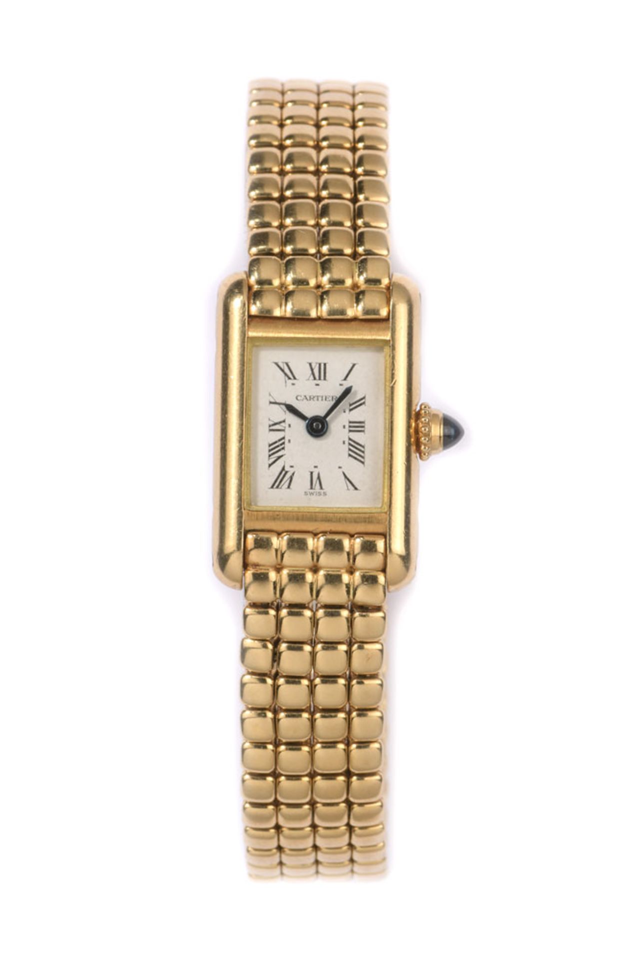 Damenarmbanduhr von Cartier, Tank Americaine Quartz