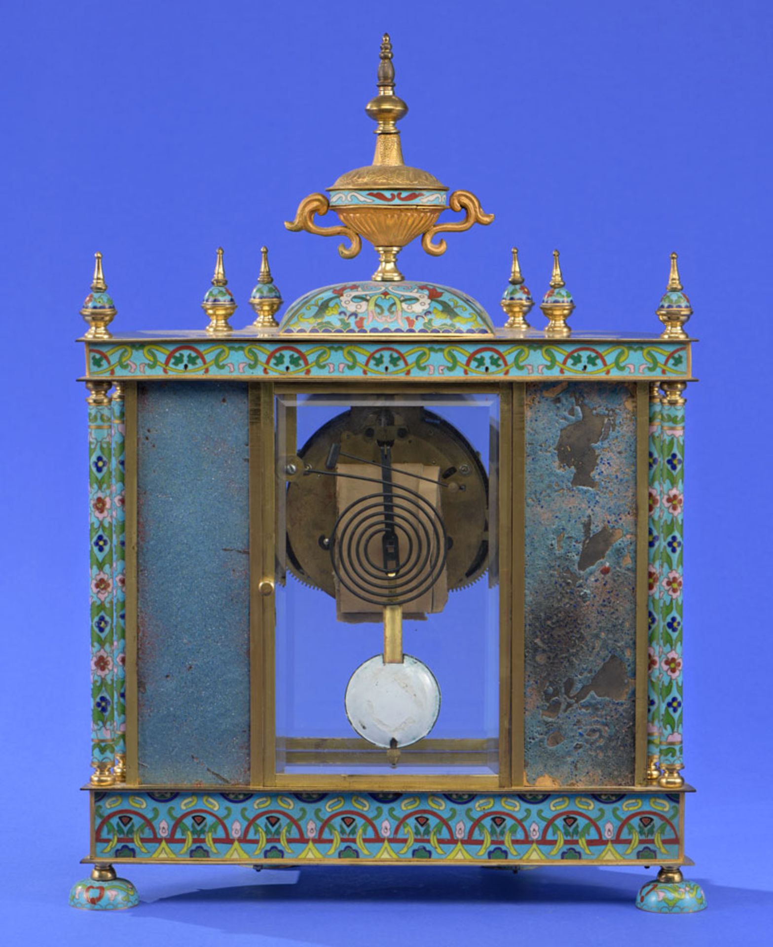 Emaille-Pendule - Image 4 of 4