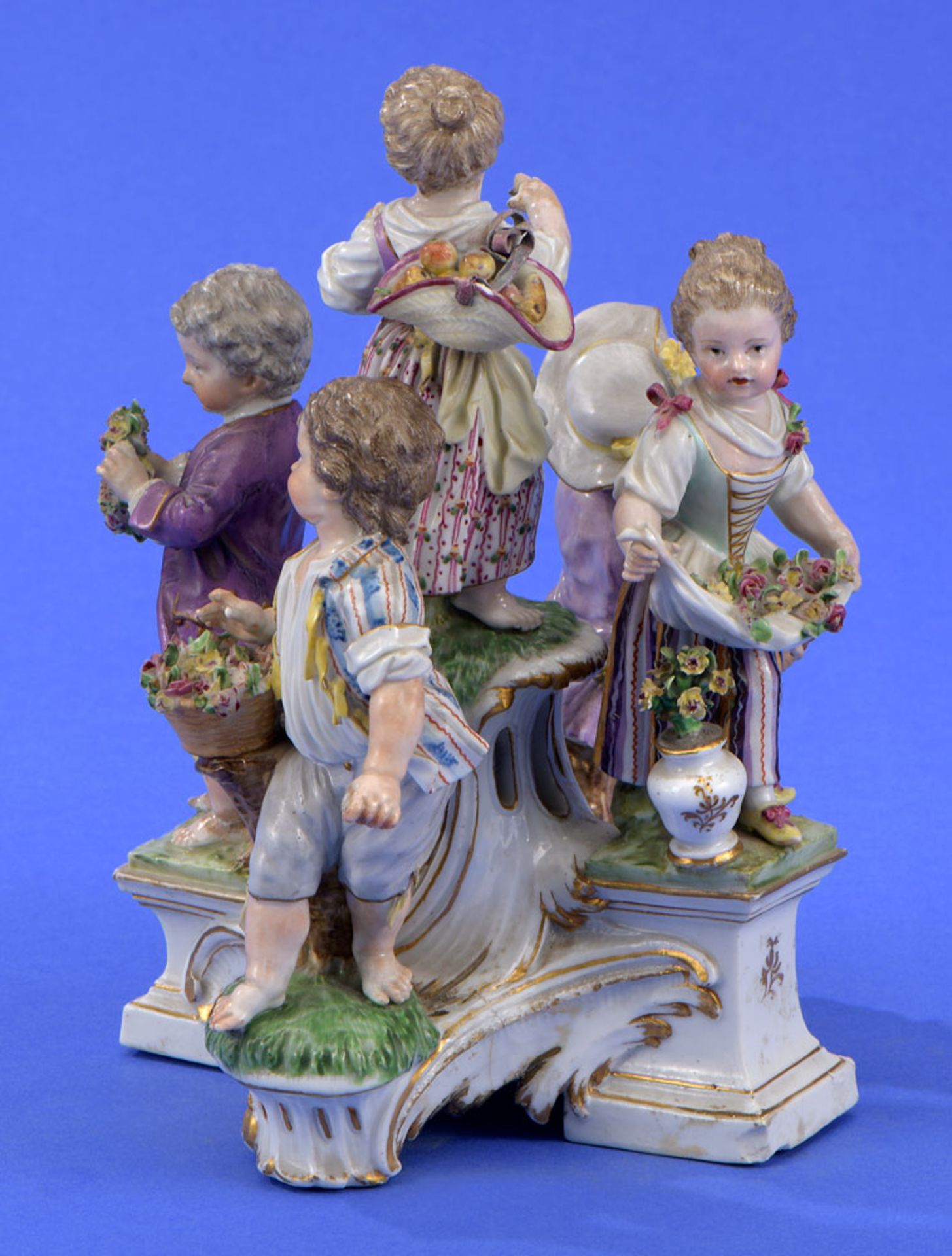 Kindergruppe   Meissen, 1775-1814 - Bild 2 aus 2