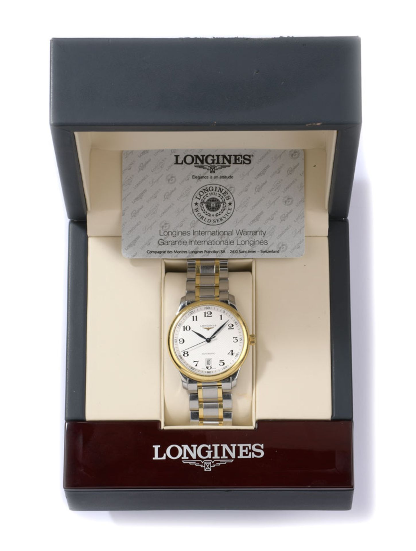 Herrenarmbanduhr von Longines, Master Collection, Automatik