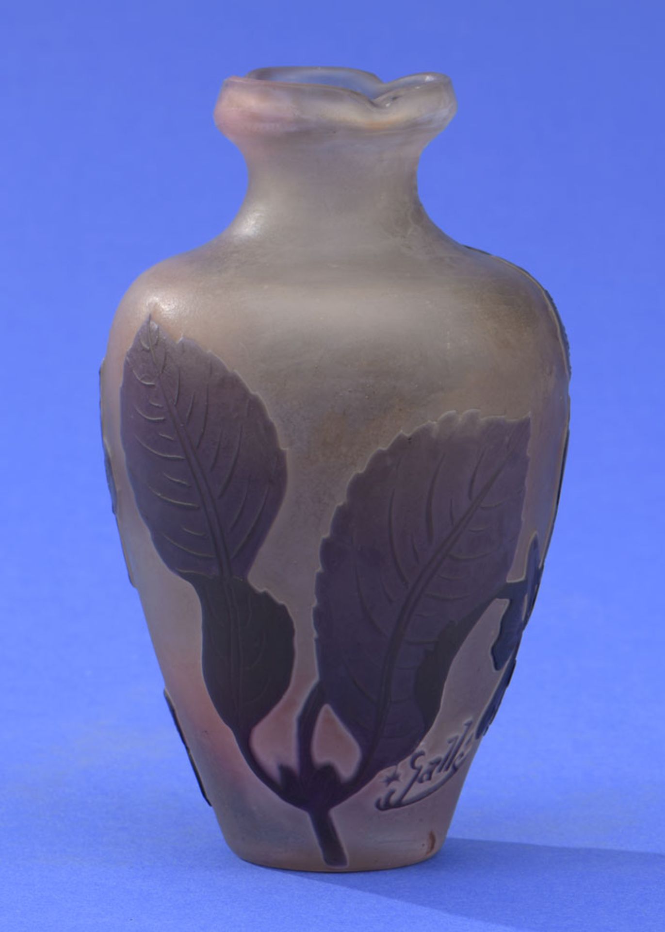 Kleine Vase von Gallé   Um 1904 - Bild 2 aus 2