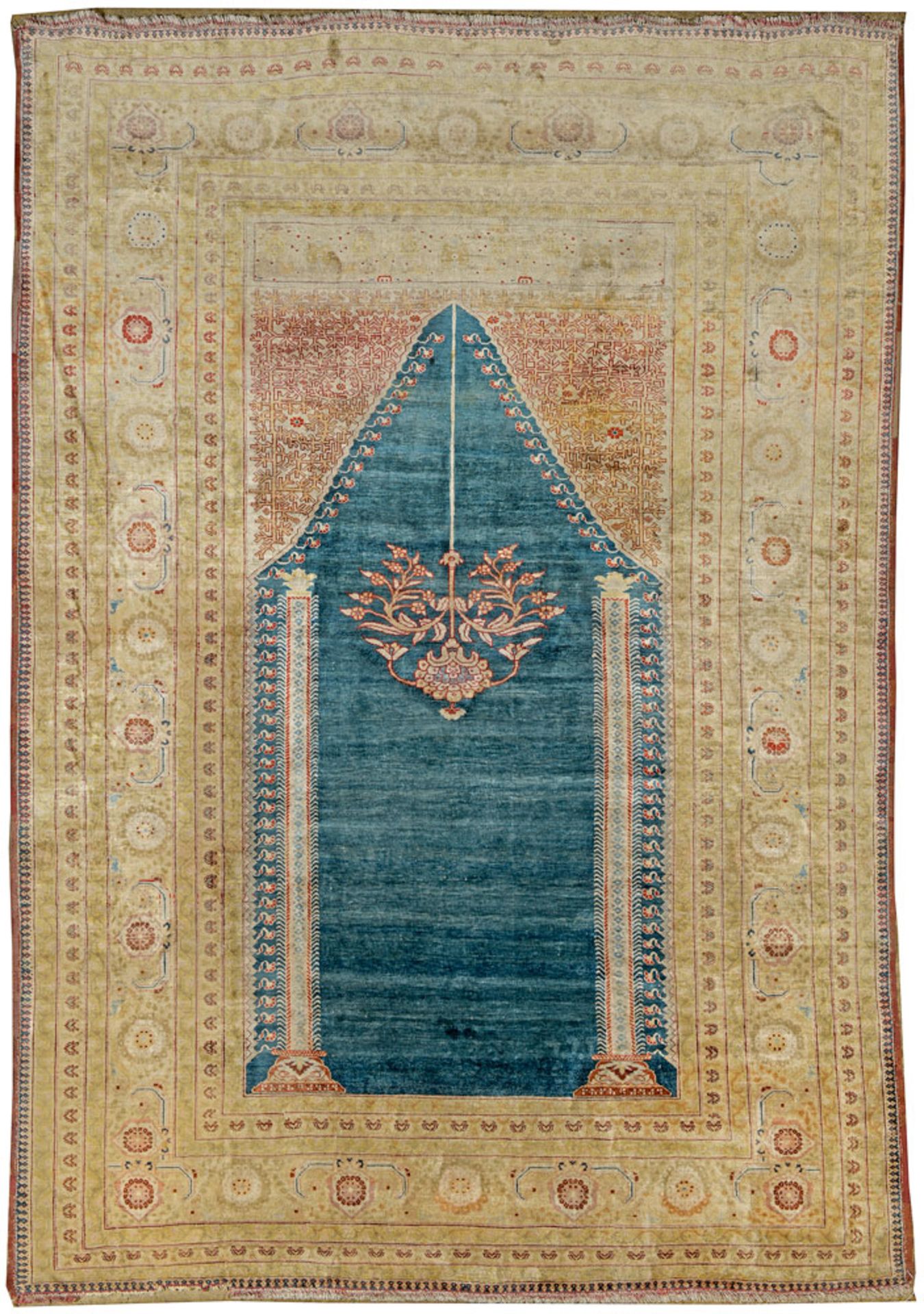 Täbris (Seide) ca. 175 x 123 cm.