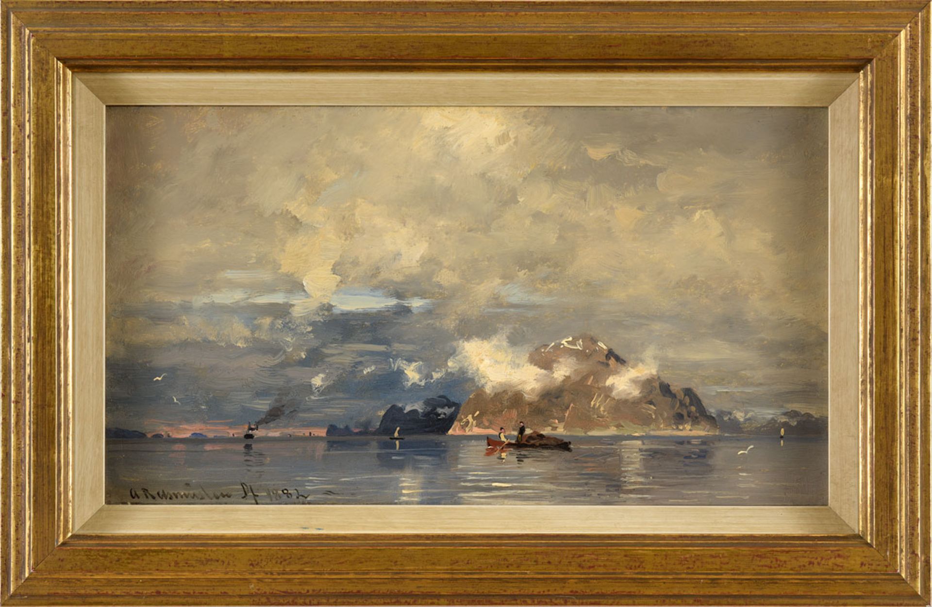 Rasmussen, Georg Anton 1842 Stavanger - 1912 Berlin - Image 2 of 2