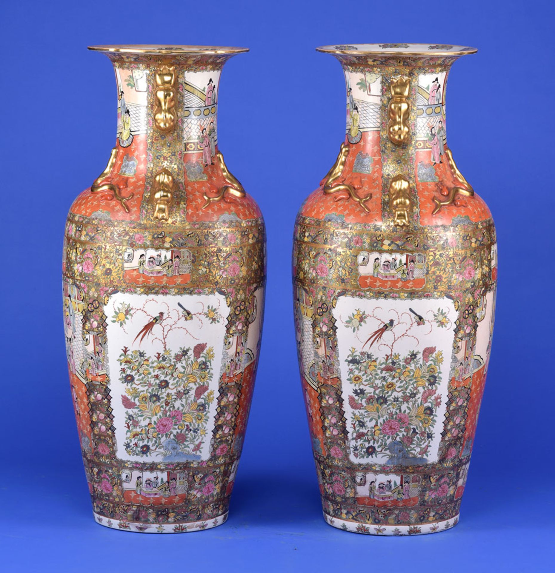 Ein Paar großer Vasen - Bild 4 aus 4