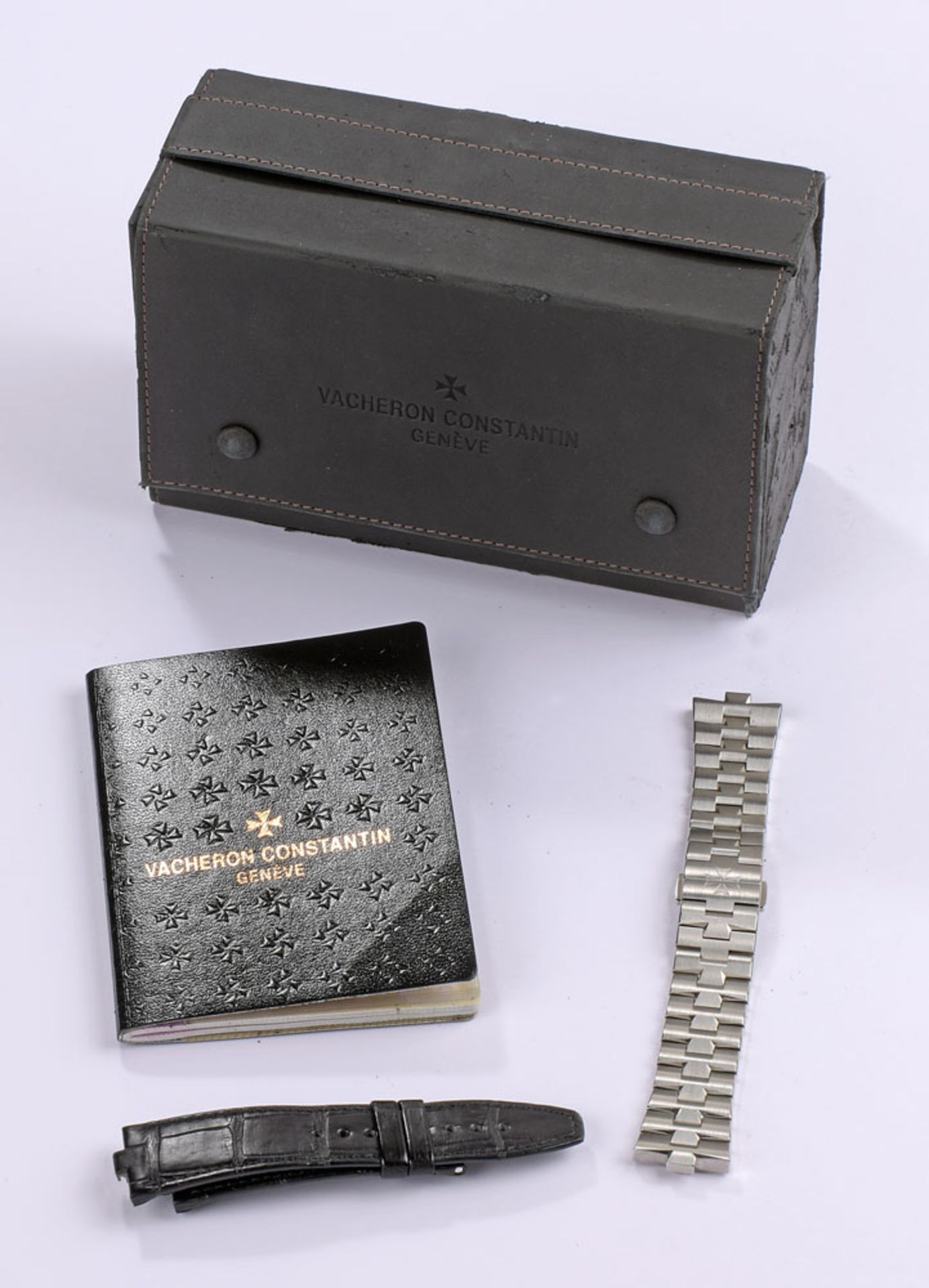 Herrenarmbanduhr von Vacheron Constantin, Overseas Chronograph - Bild 4 aus 4