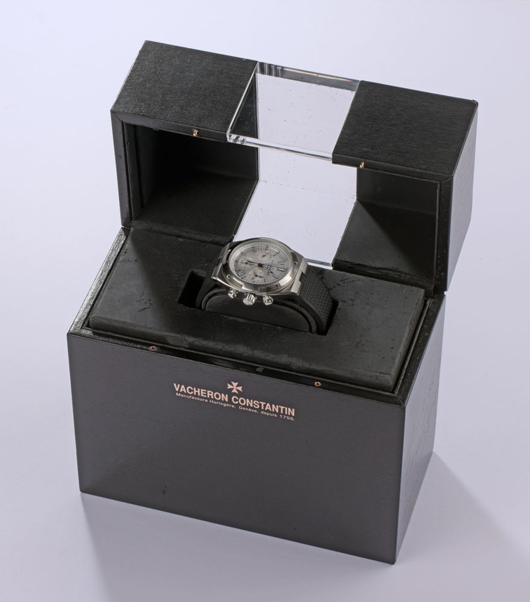 Herrenarmbanduhr von Vacheron Constantin, Overseas Chronograph - Bild 3 aus 4