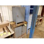 LOT (2) METAL CABINETS