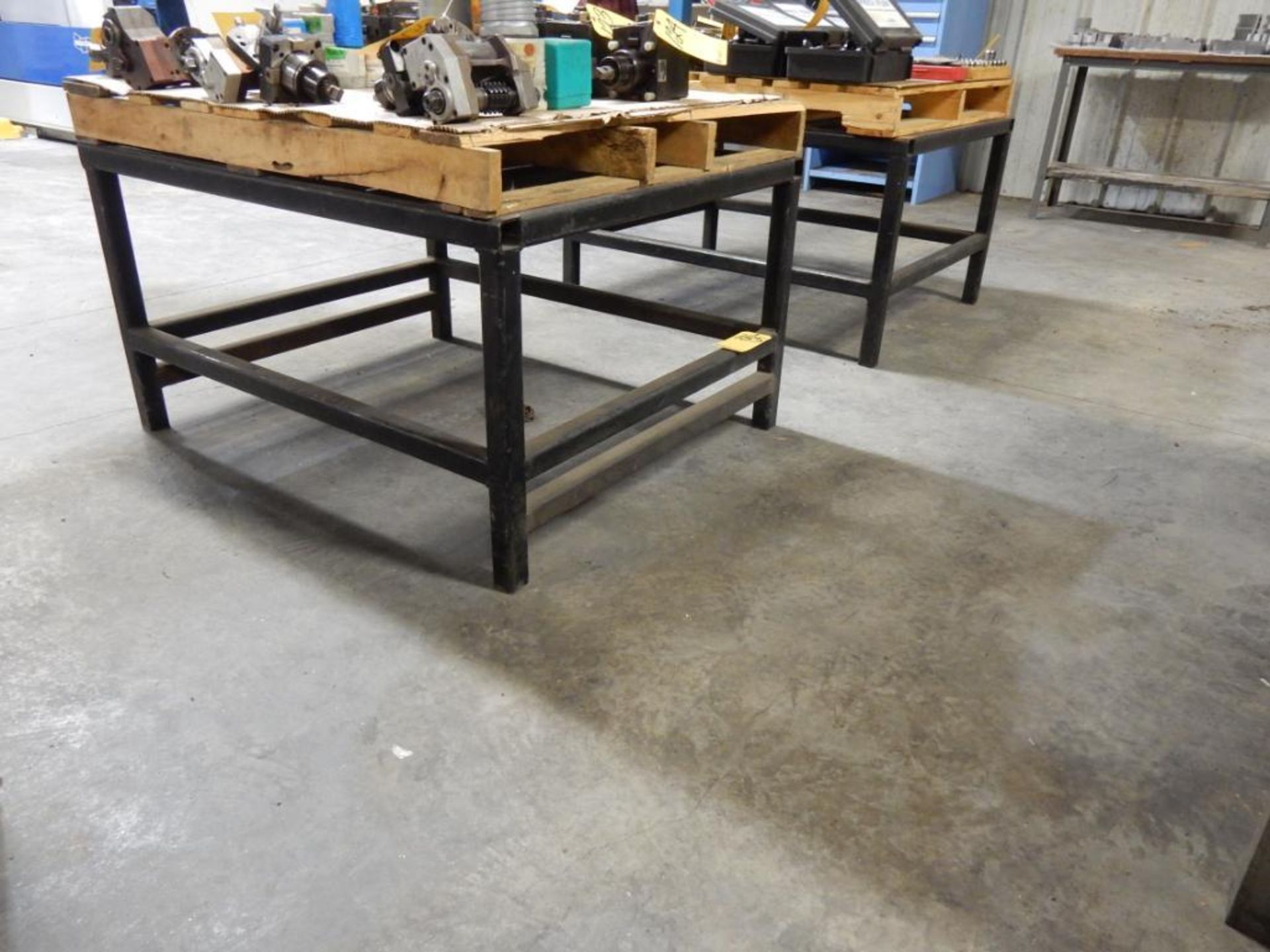 LOT (2) 40" X 48" PALLET STANDS