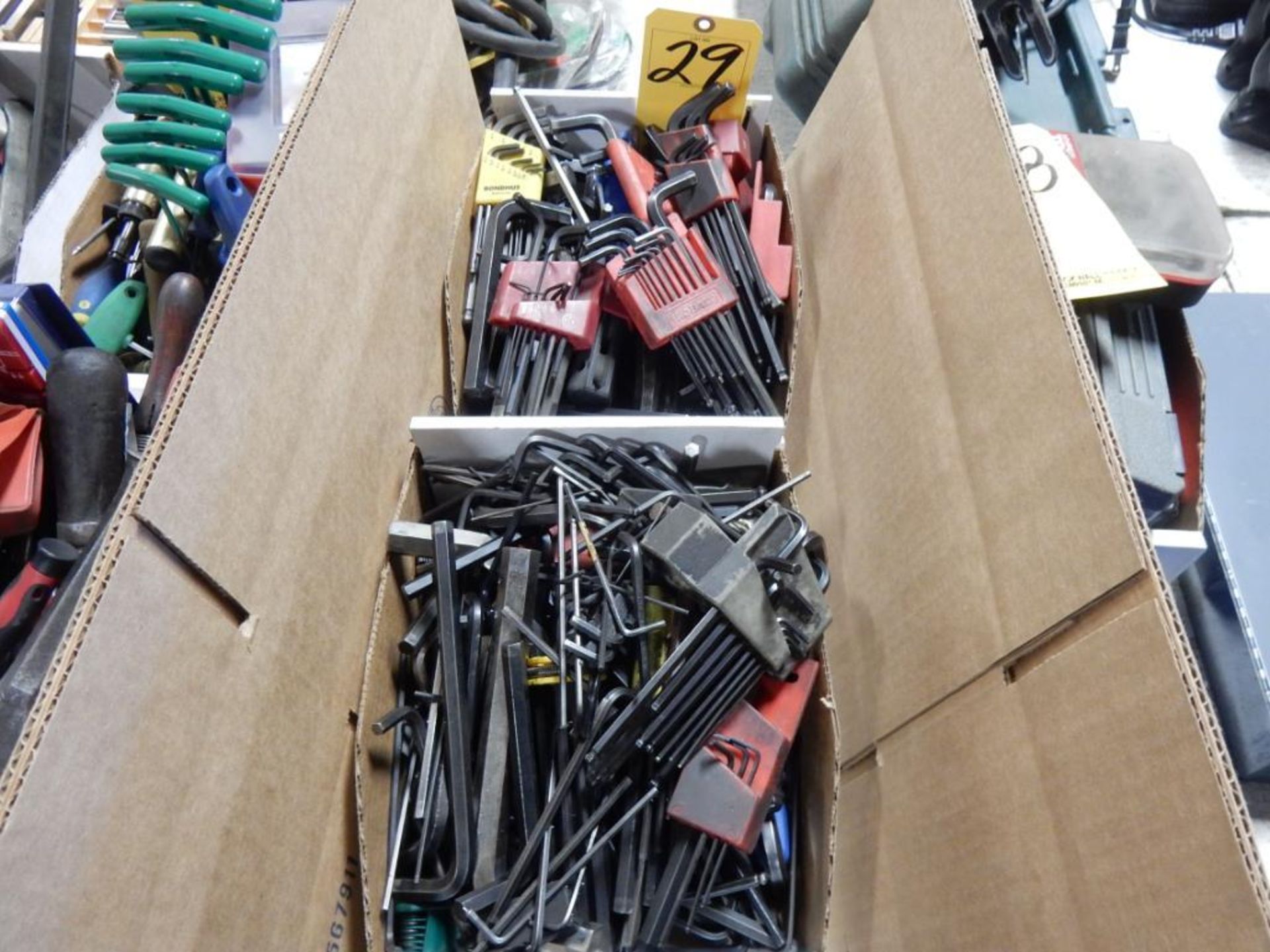 LOT (2) BOXES ALLEN WRENCHES