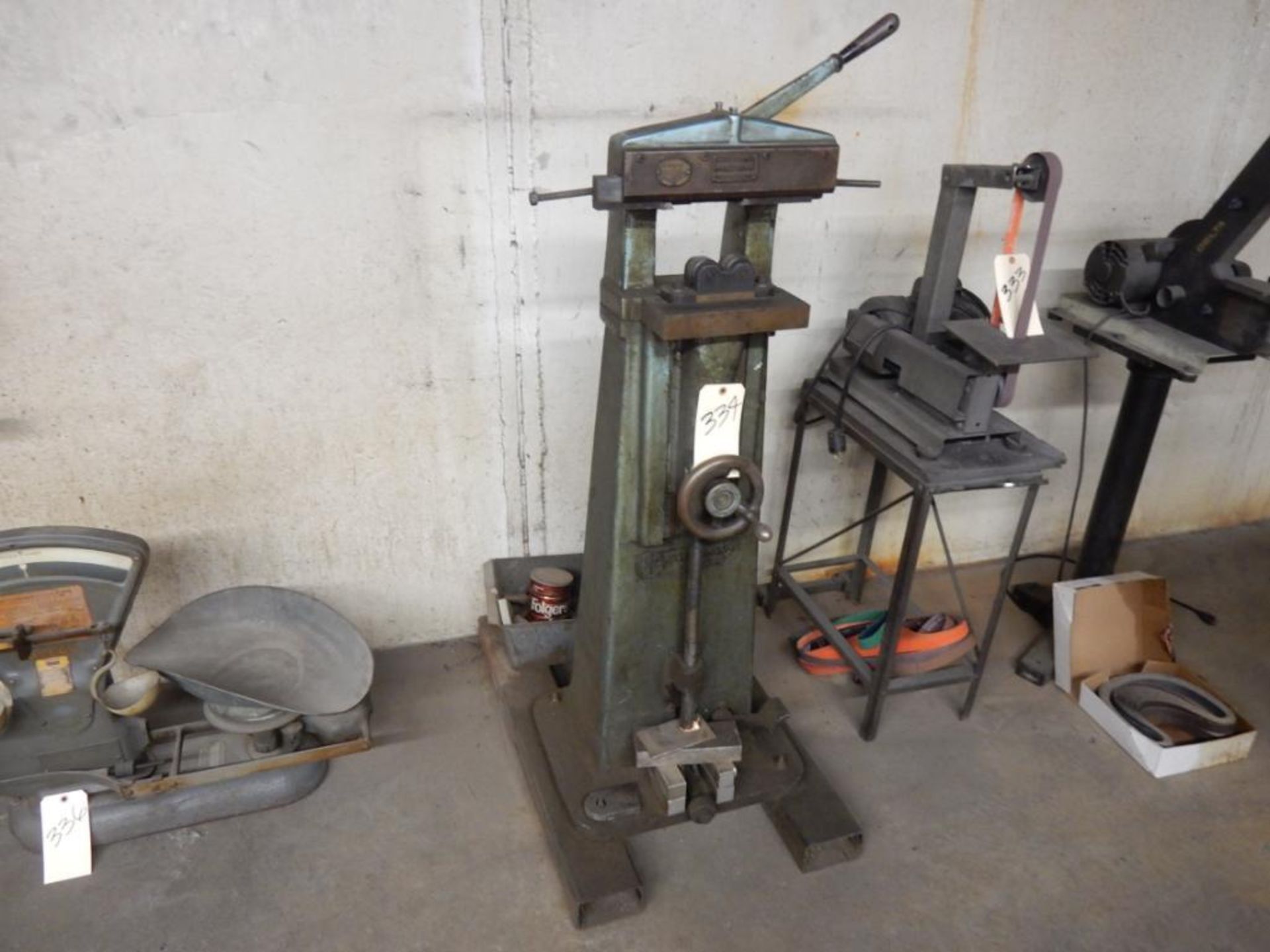 SCHMIDT M# 25, MANUAL MARKING MACHINE, S/N 2634