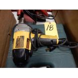 LOT ELECTRIC TOOLS INCLUDING DEWALT & HITACHI 1/2" DRILLS, SKILSAW CIRCULAR SAW