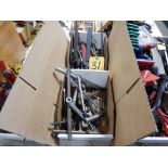 LOT CHUCK WRENCHES & MACHINE WRENCHES
