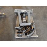 CENTRAL MACHINERY 16 TON HYD. PIPE BENDER W/ATTACH.