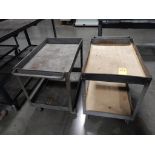 LOT 4-WHEEL SHOP CARTS