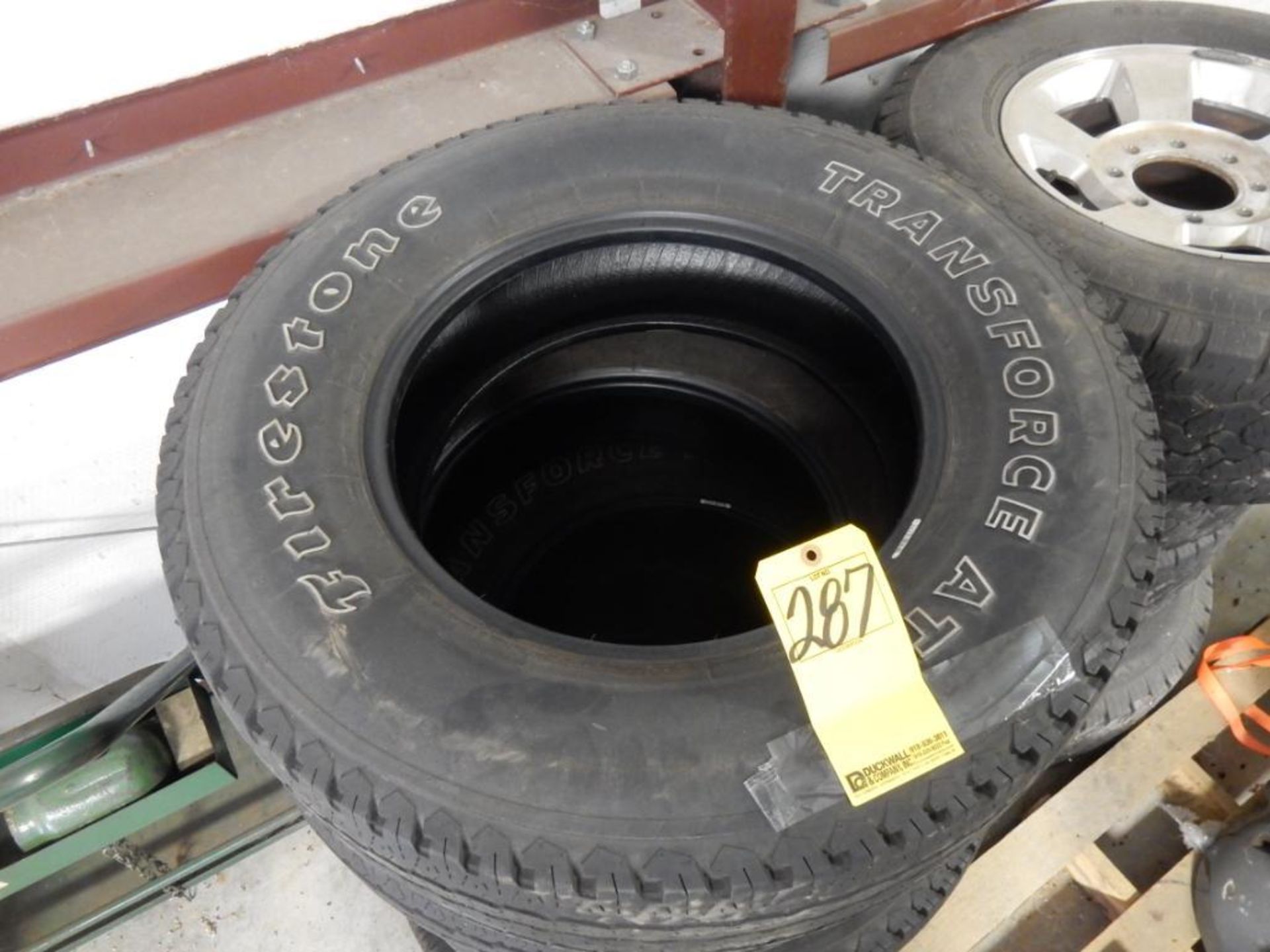 LOT (5) TRUCK TIRES - VARIOUS SIZES - Image 2 of 2
