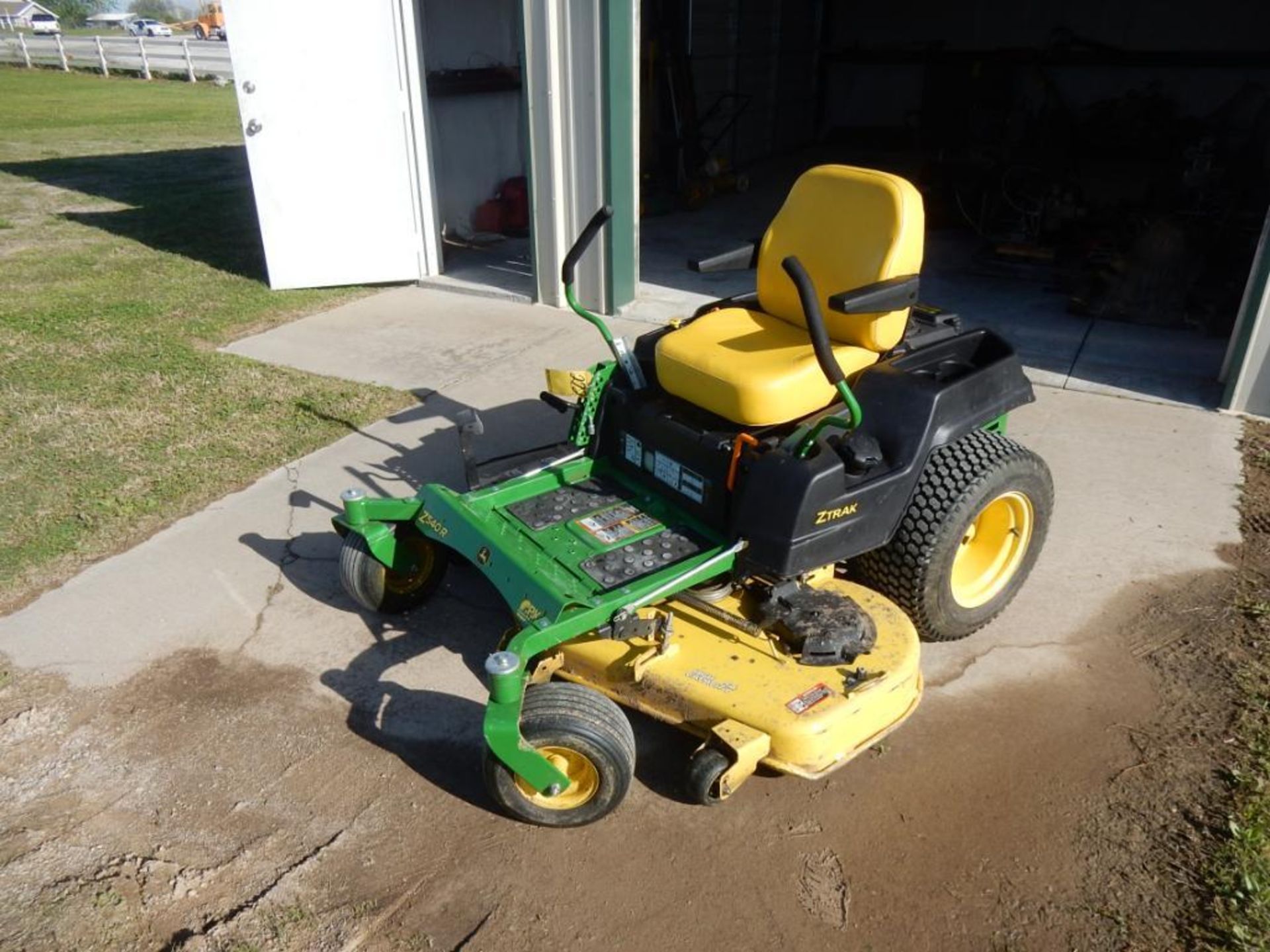 JOHN DEERE ZTR MOWER, M# Z-TRAK Z540R 54HC, S/N 1GX540RFELL150636, 11/2020, 24 HP - Image 2 of 3