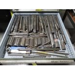 CONTENTS OF DRAWER - REAMERS & SHELL REAMERS