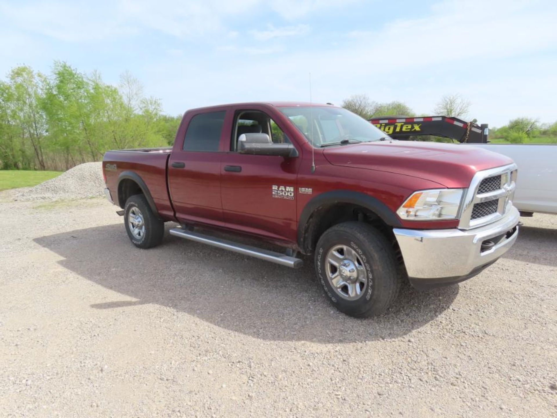 2018 RAM 2500HD CREW CAB PICKUP, VIN# 3C6UR5CJ2JG260056, APPROX. 74,000 MILES, 4X4 OFF ROAD, HEMI 6.