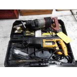 LOT MILWAUKEE & DEWALT SAWZALLS