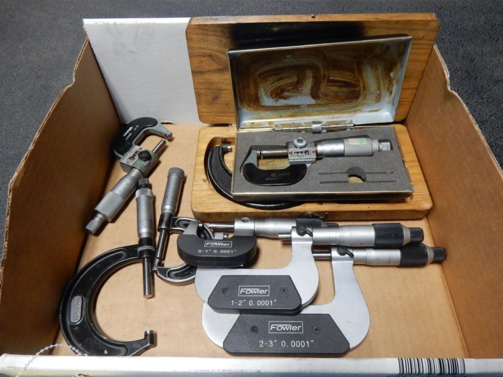 LOT MISC. MICROMETERS