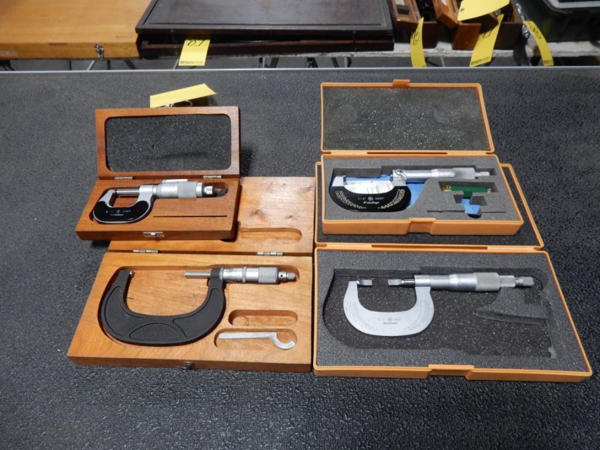 LOT MISC. MICROMETERS - BLADE MICS & MITUTOYO