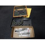 LOT MISC. MICROMETERS & ID MICS