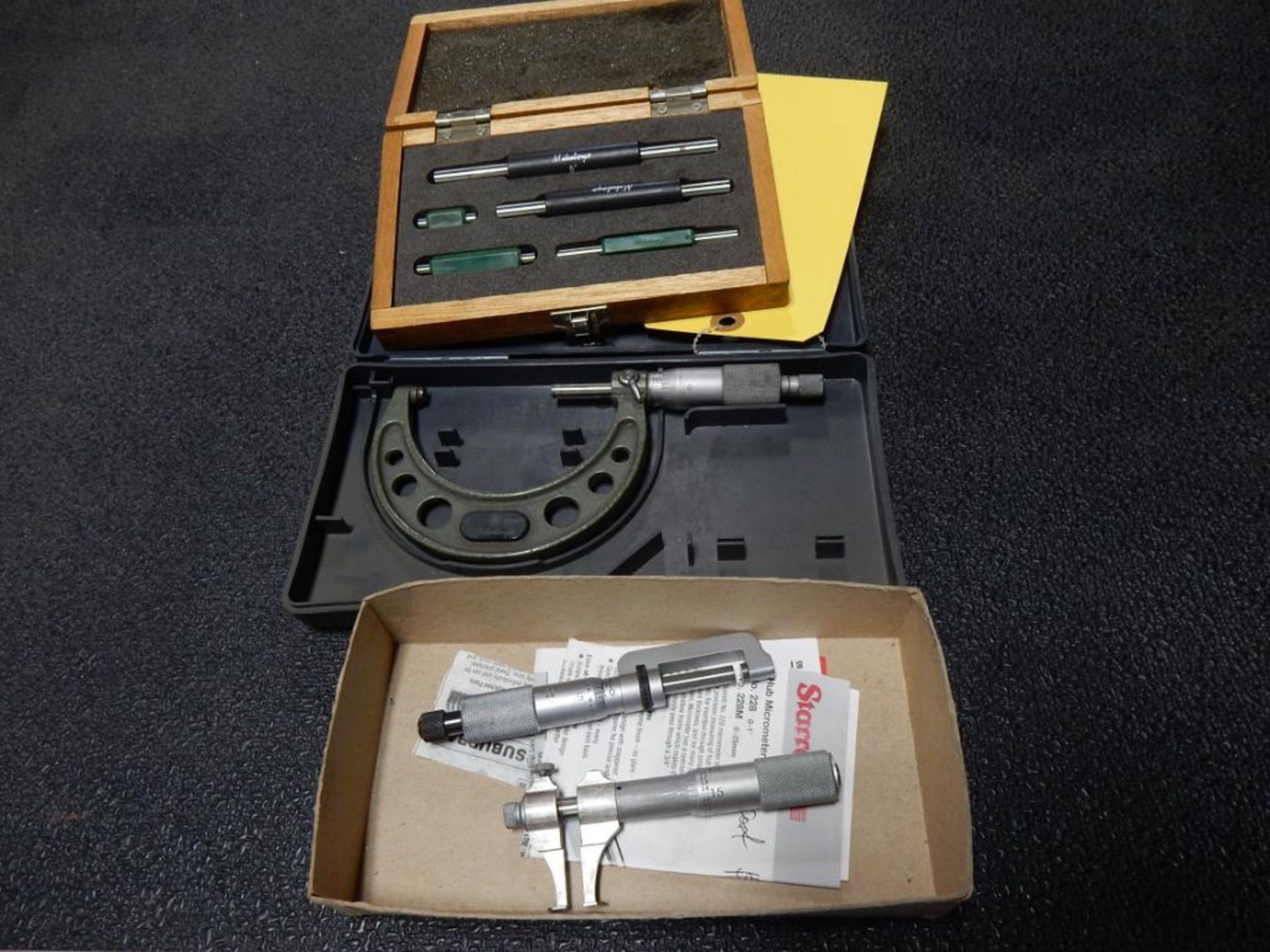 LOT MISC. MICROMETERS & ID MICS