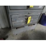 HUOT 4-DRAWER DRILL CABINET W/BITS