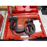 HILTI HAMMER DRILL, M# TE-50 W/CASE & BITS