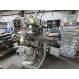 KERNEY & TRECKER UNIVERSAL MILL, M# 205 S-12, S/N CP52318, 1968, FAGOR 3-AXIS DRO'S, 12" X 56" TABLE