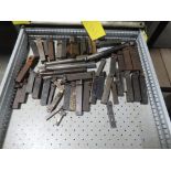 CONTENTS OF DRAWER - INSERT TOOL HOLDERS