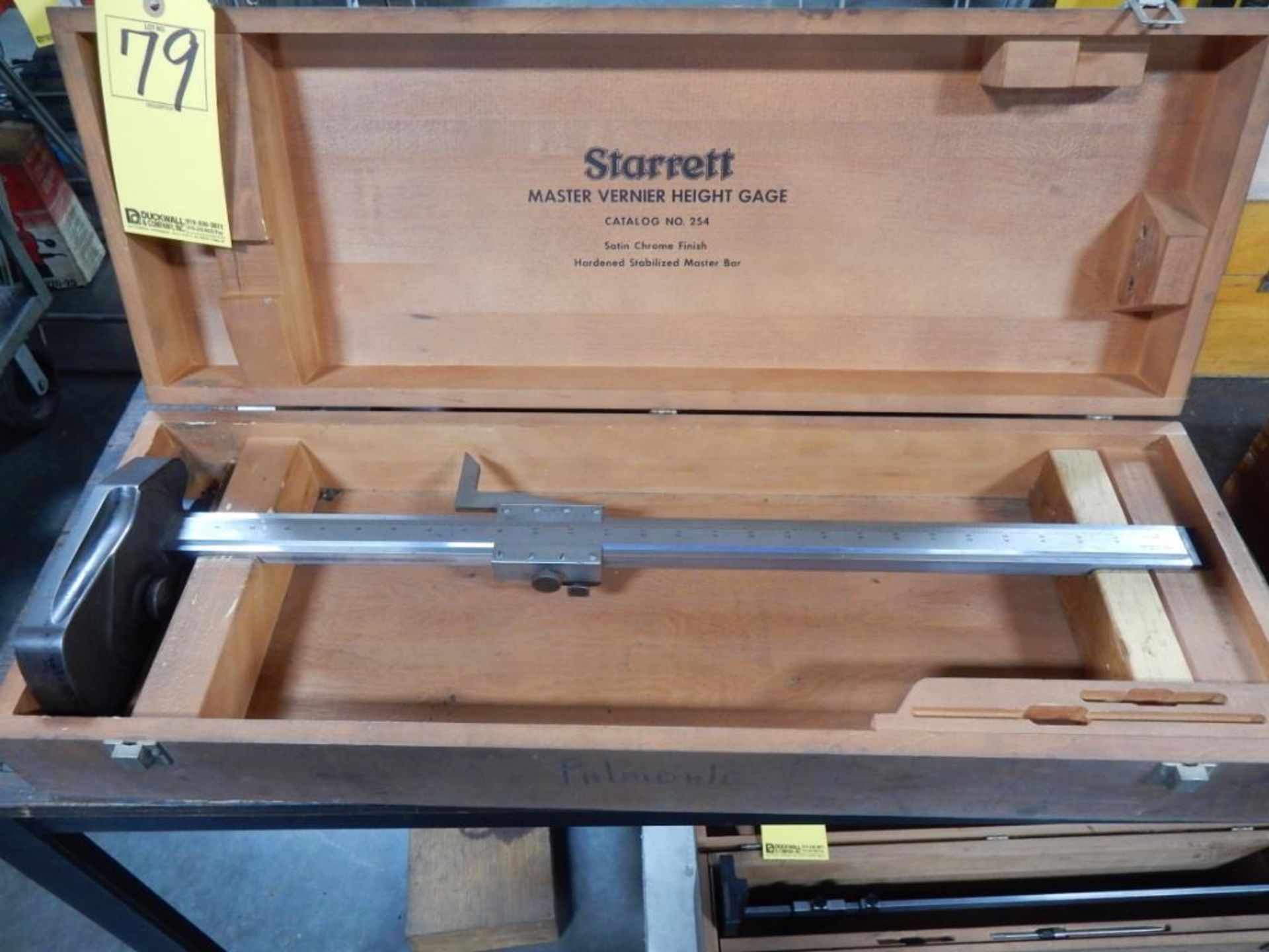 STARRETT 24" VERNIER HEIGHT GAUGE, M# 254