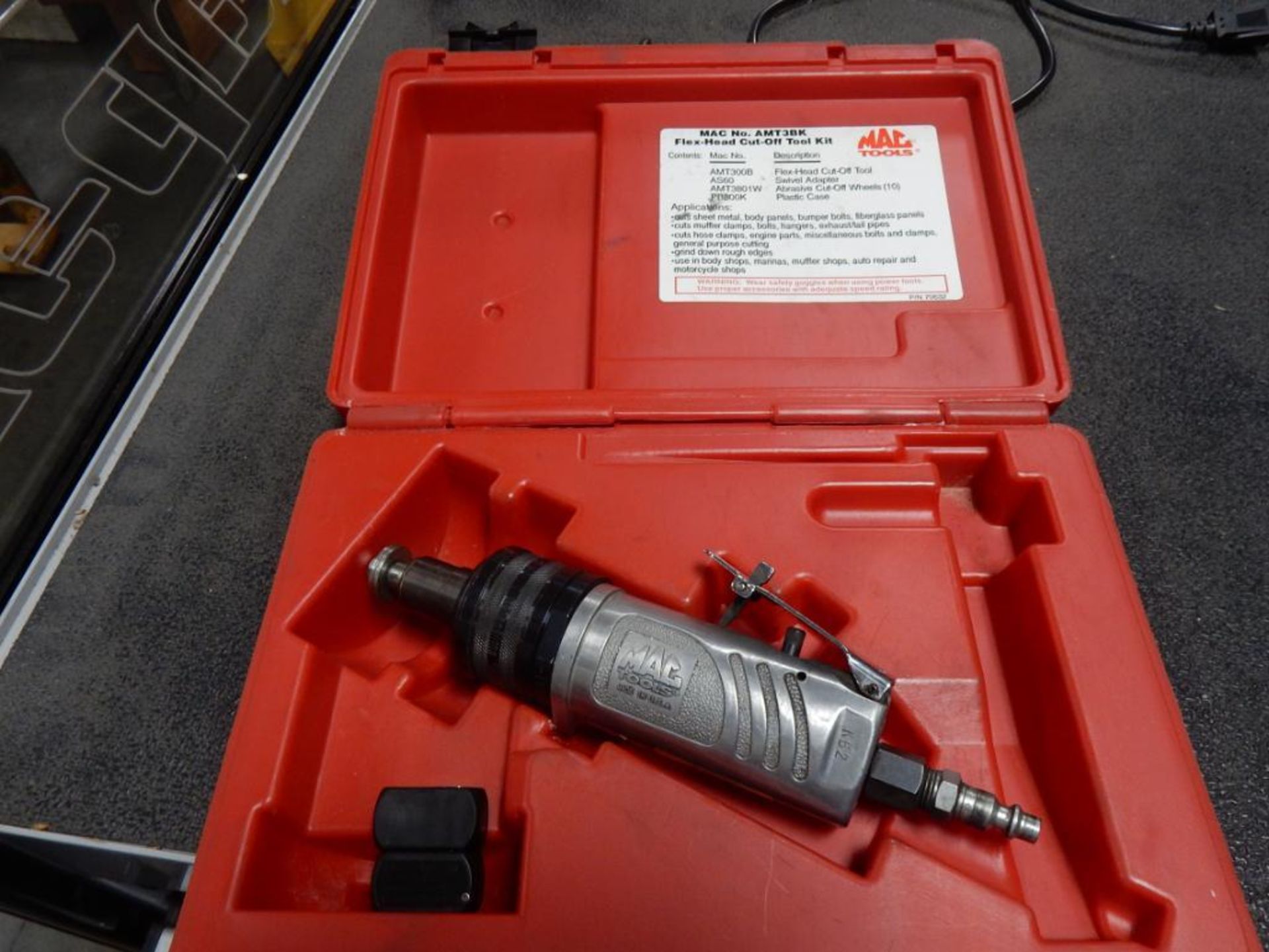 CONTENTS OF DRAWER - AIR DIE GRINDERS, AIR DRILL, AIR RATCHET, ETC. - Image 2 of 2
