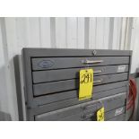 HUOT 3-DRAWER DRILL CABINET W/BITS