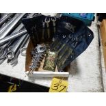 LOT MISC. LINE WRENCHES, ETC.