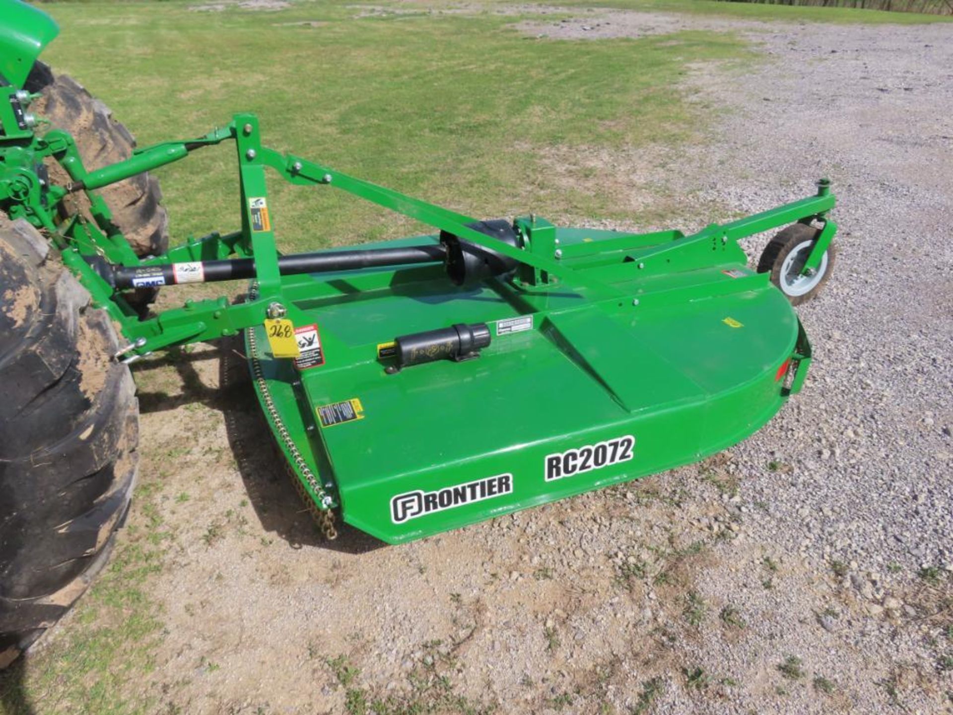 FRONTIER 6' BRUSH HOG, S/N 1XFRC20XPG0085325