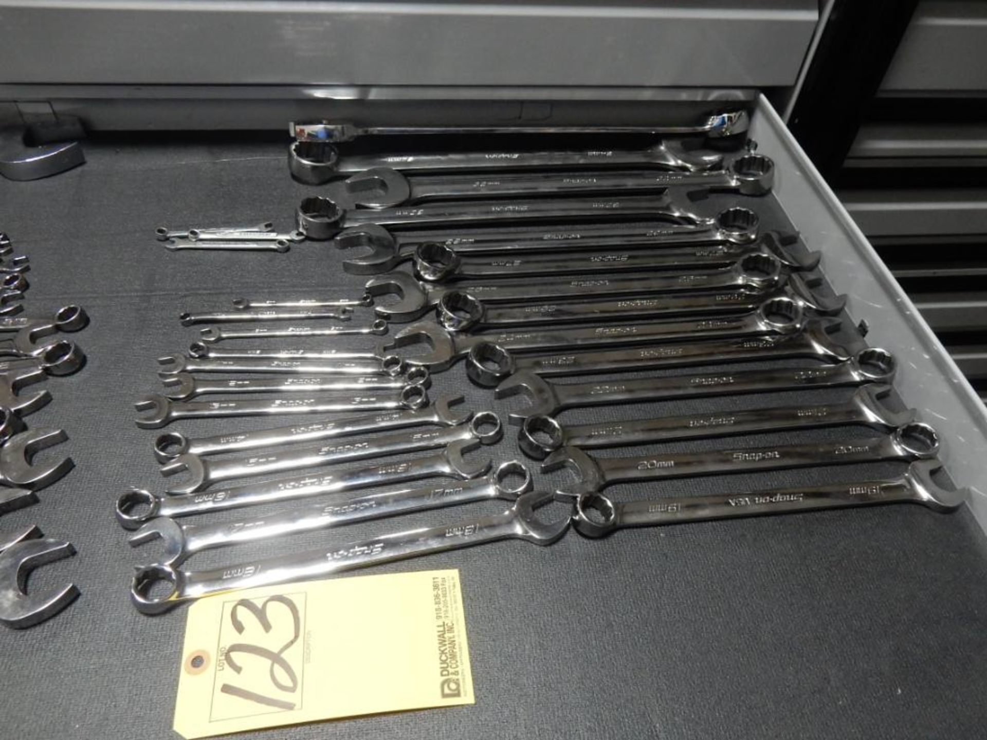 SNAP-ON (26) PIECE METRIC WRENCH SET, 6MM - 36MM