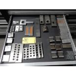 CONTENTS OF DRAWER - PARALLEL BARS, MAGNETIC BLOCKS, V-BLOCKS, ETC.