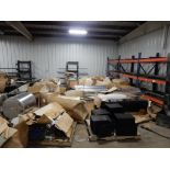 REMAINING CONTENTS IN BLDG. TO INCLUDE - (3) PALLET RACK SECTIONS, (5) SINGLE SIDE CANTILEVER RACKS,