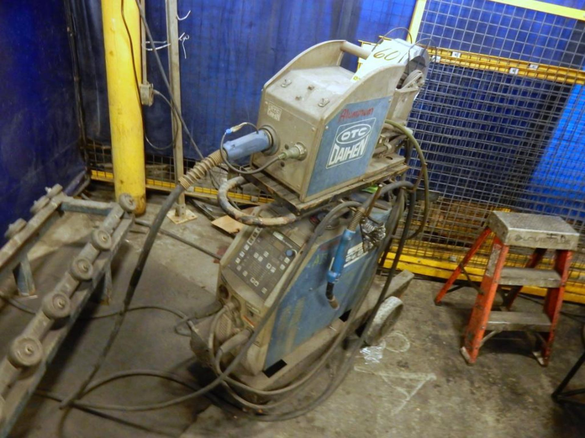 OTC DP400 WIRE WELDER, S/N 18019