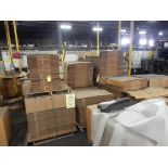 LOT MISC. PALLETS OF NON-ERECTED CARDBOARD BOXES