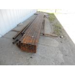 LOT 2" X 3" X 3/16" X 24" STEEL TUBING