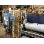 WEBB ROTATING TANK WELD SYS. - WEBB AW-205 DUAL END POSITIONER, APPROX. 26" X 96" CAP., (2) OTC DP40