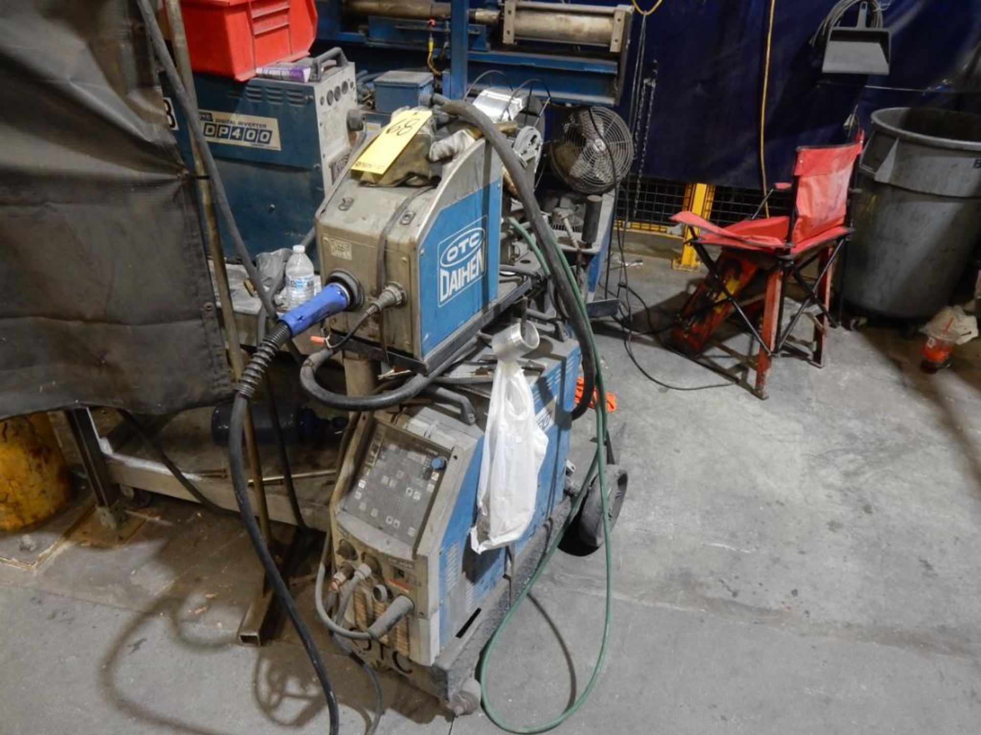 OTC DP-400 WIRE WELDER, S/N 62032