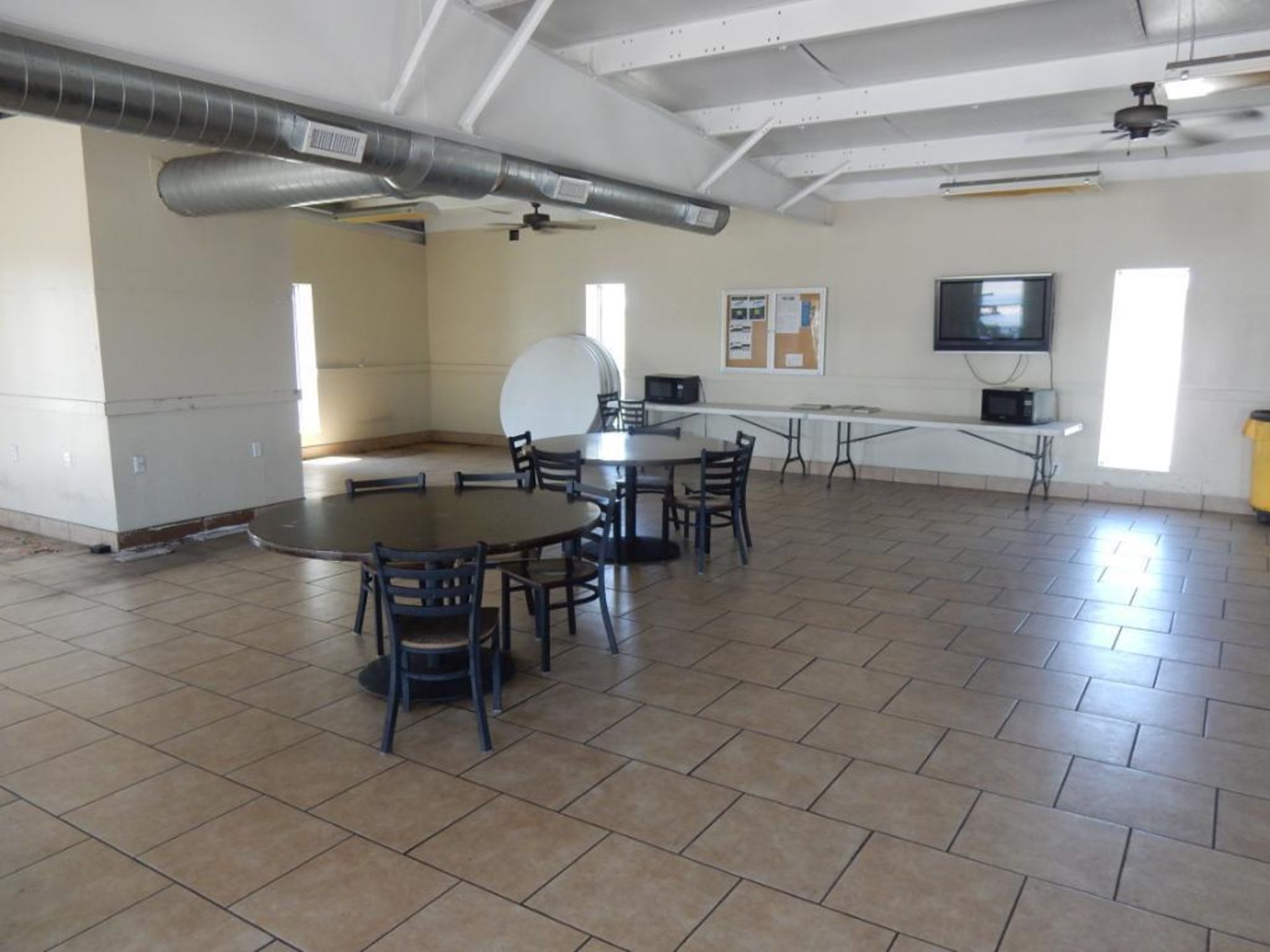 PROCEED OUTDOORS TO MAIN BREAKROOM BUILDING - Image 2 of 5