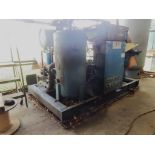 LOT (2) QUINCY ROTARY SCREW COMPRESSORS, M# QSI-500, S/N 93289H (OPERATIONAL), 90345H (OPERATIONAL S