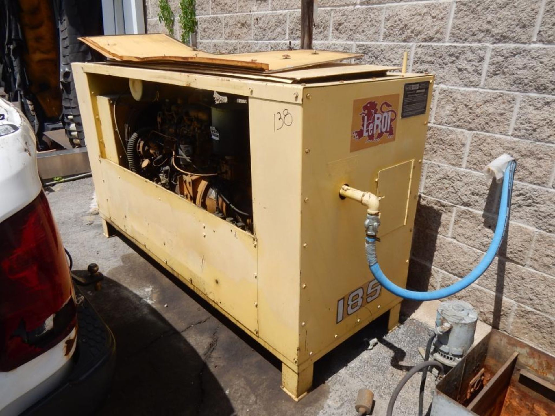 LEROI DIESEL GENERATOR, S/N 3112X531, M# 185