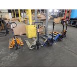 LOT (5) PALLET JACKS